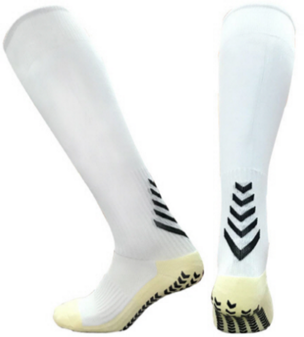 HnEx 장목 논슬립 스포츠양말, 화이트, 1개