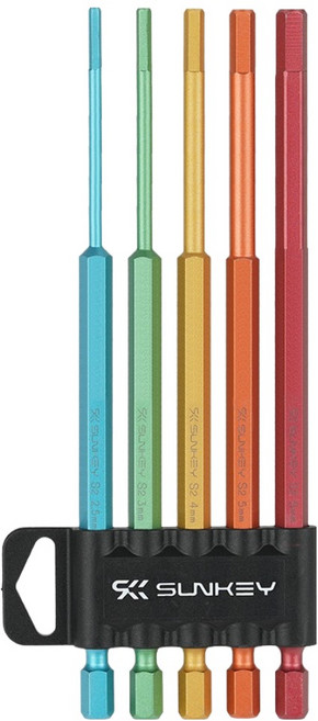 썬키 컬러 육각비트 5종 세트 SHB-150CS, 1세트