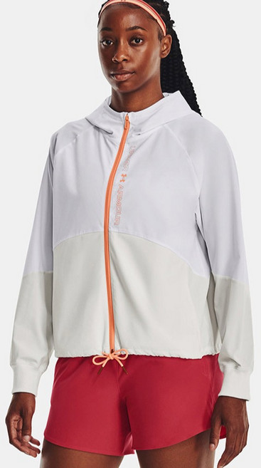 UNDER ARMOUR 安德瑪 女款 UA 編織全拉鍊外套 1369889-100