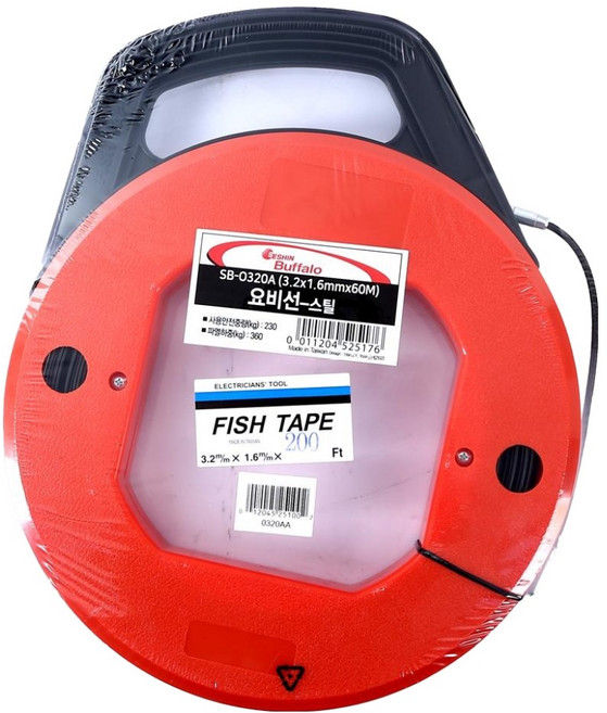 세신버팔로 스틸 요비선 SB-O320A 200FT 60m C2200552, 1개