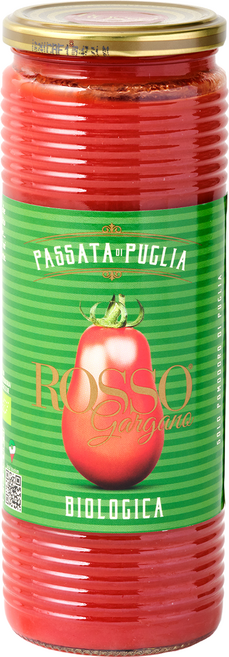 로쏘가르가노 유기농 파사타 토마토 퓨레, 1개, 690g
