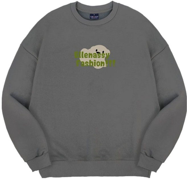 엘런아시 엘런몽글 오버핏 맨투맨