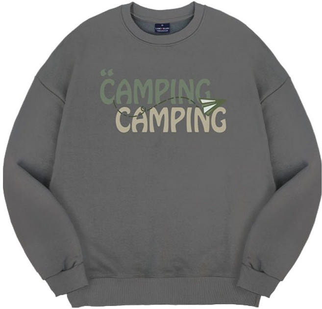 엘런아시 나이스캠핑 오버핏 맨투맨