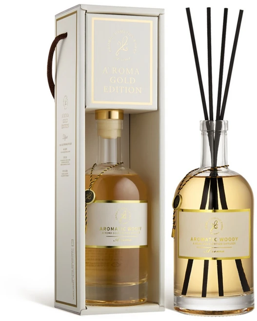 에이로마 골드에디션 디퓨저, 아로마틱우디, 500ml, 1개 - 쿠팡