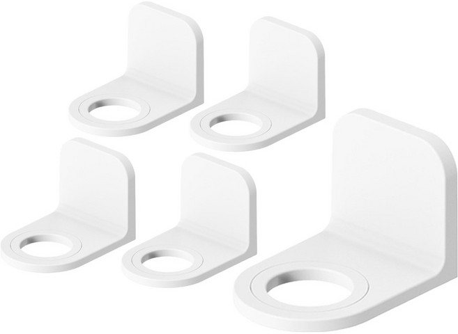 월드크린 무타공 샴푸 걸이, 5개