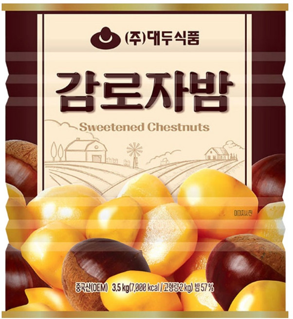 대두식품 감로자밤, 3.5kg, 1개