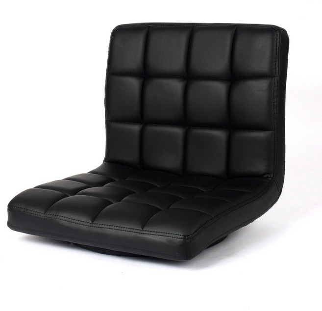 도리퍼니처 회전 좌식 의자, 블랙, 1개