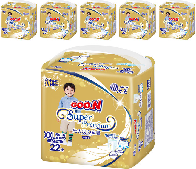 군 프리미엄 팬티형 기저귀 남여공용, 점보형(2XL), 132매