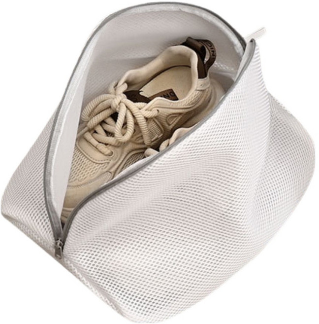 그린리빙 신발 속옷 세탁망, 그레이, 1개