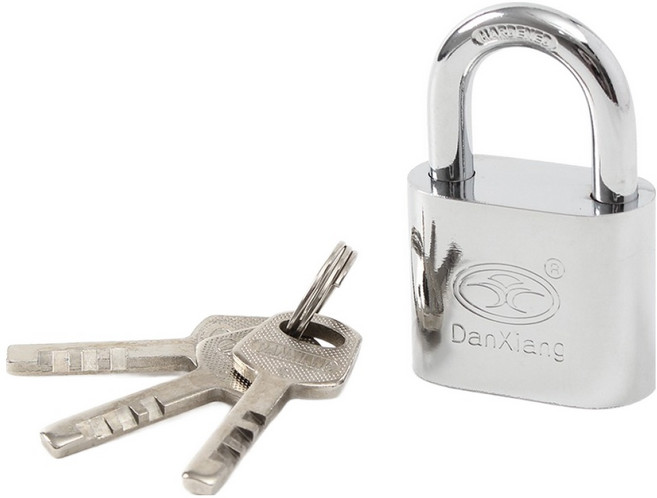 단시앙 안전 열쇠 자물쇠 40mm, 1개
