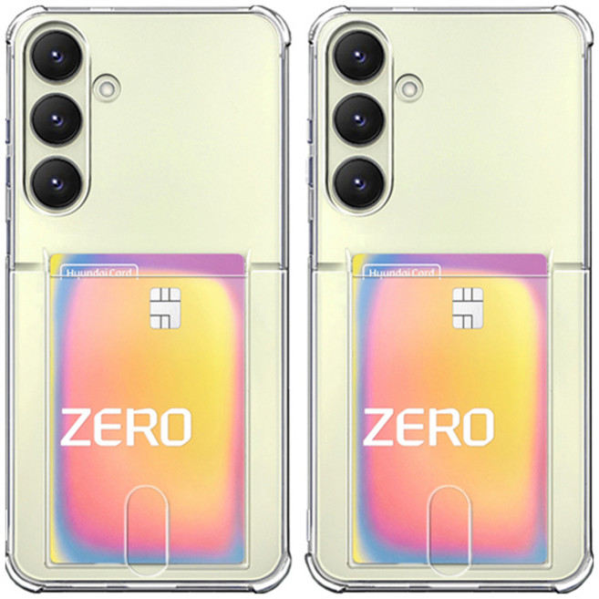 쏘니가드 소프트 카드 젤리 휴대폰 케이스 2p