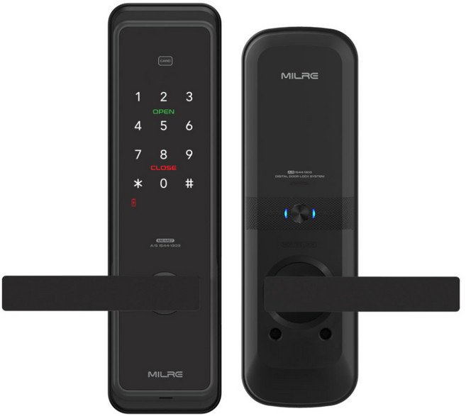 Milre 美樂 免鑽孔智慧門鎖, ME-M57S, 顧客自行安裝