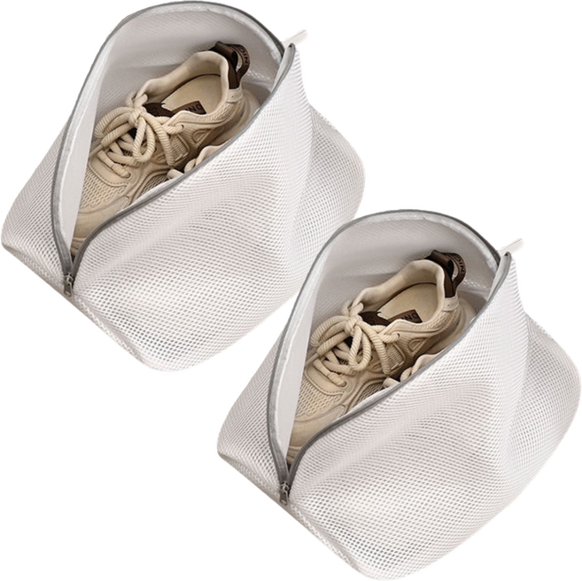 그린리빙 신발 속옷 세탁망, 그레이, 2개