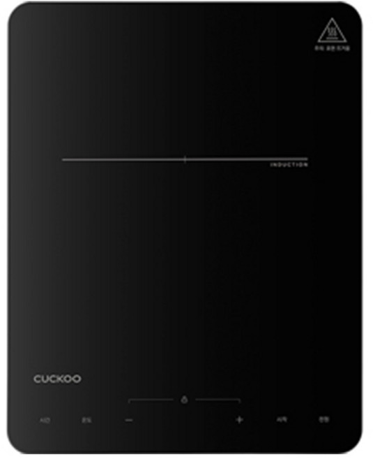 쿠쿠 프레임리스 인덕션 블랙 1구, CIR-C102FB, 일반형