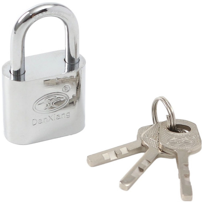 단시앙 안전 열쇠 자물쇠 30mm, 1개