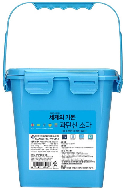 세제의기본 과탄산 소다, 2kg, 1개