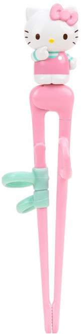 릴팡 아동용 더스틱 맥스 젓가락 1단계 오른손용, 헬로키티, 1개