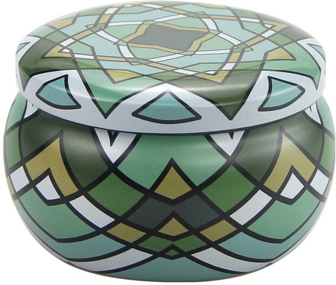 쁘띠사이즈 티 캔들 홀더 보관함 디자인39, 65g, 1개, 무향