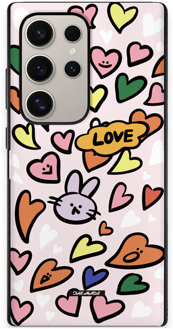 더메이드 카드수납 자석도어 범퍼 팝아트조이 휴대폰 케이스