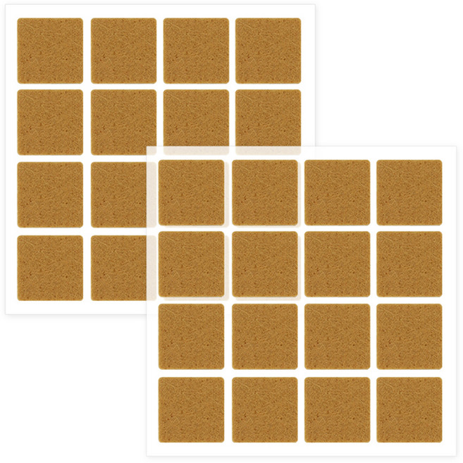 정사각 긁힘방지패드, 32개