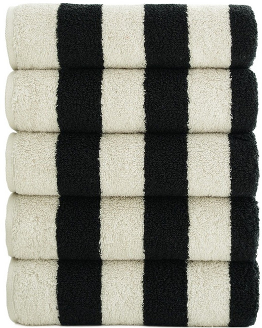 타월톡톡 홀리데이 호텔수건 200g 40수 코마사, 화이트, 5개