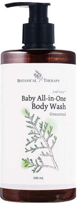 보타니컬테라피 유아용 베이비 올인원 바디워시 무향, 500ml, 1개 - 쿠팡