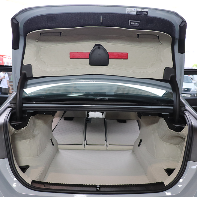 차팡 ST 트렁크매트 풀커버 + 도어매트 세트, 미스티그레이, BMW 5시리즈 8세대 G60 530E PRO 호환불가