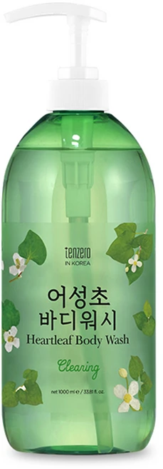 텐제로 카밍 어성초 바디 워시, 1L, 1개 - 쿠팡