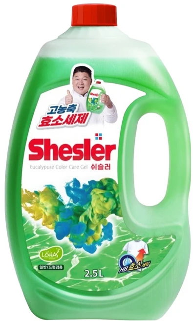 쉬슬러 액체세제 유칼립투스 본품, 2.5L, 1개 - 쿠팡
