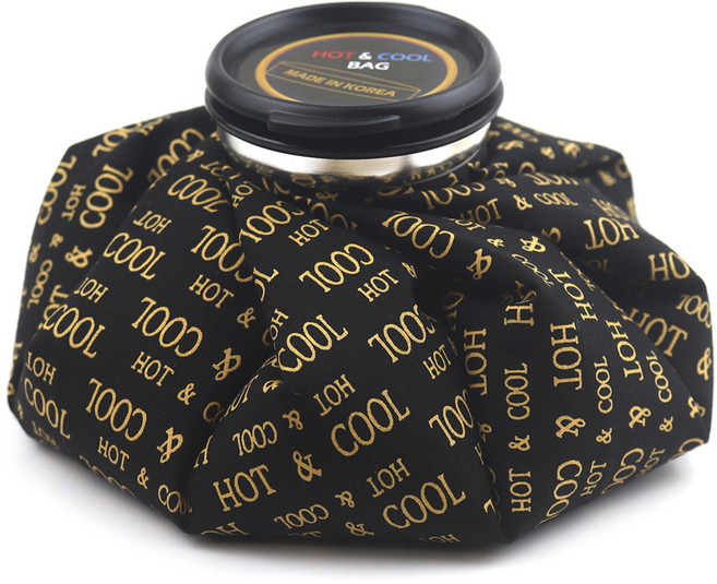 보성메디칼 냉온 찜질주머니 중 블랙, 1개