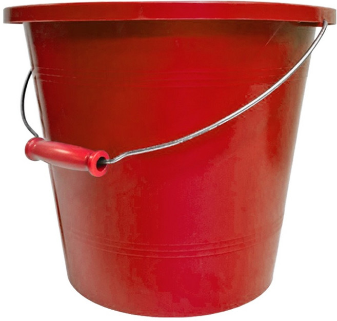 월드크린 다용도 바케스, 18L, 빨강