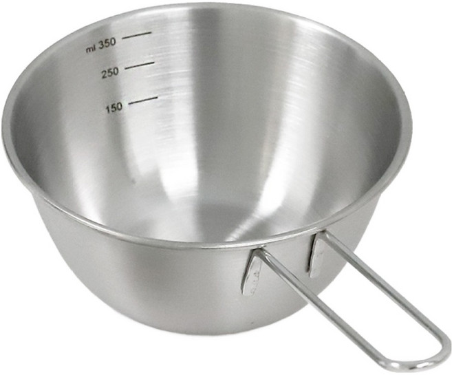 리본제이 304 스텐 롱핸들 미니 계량컵, 400ml, 1개