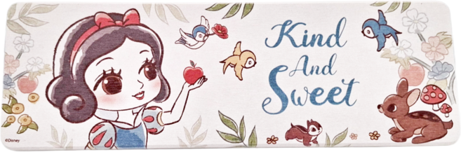 Disney Princesses 迪士尼公主 長條洗漱墊 橫 24 x 8cm, 1個, Q版白雪