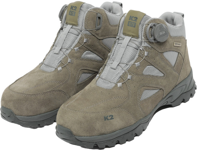 케이투세이프티 안전화 K2-67S, Khaki, 1개
