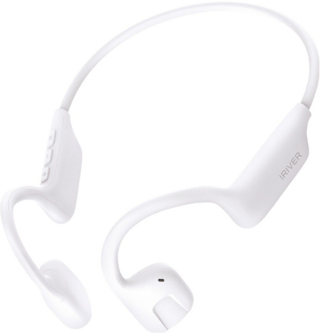 아이리버 초경량 무선 스포츠 이어셋 IB-SH20 화이트 7시간 방수가능