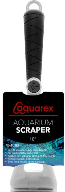 아쿠아렉스 고급형 아쿠아리움 스테인레스 칼날형 스크래퍼, 1개