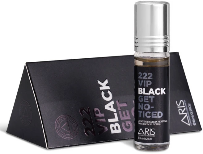 아리스 222VIP블랙 맨 퍼퓸 오일, 1개, 6ml - 쿠팡