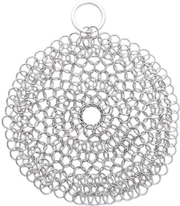 리빙망고 SUS316 스텐 주방 원형 철수세미 12.5 x 12.5 cm, 1개입, 1개