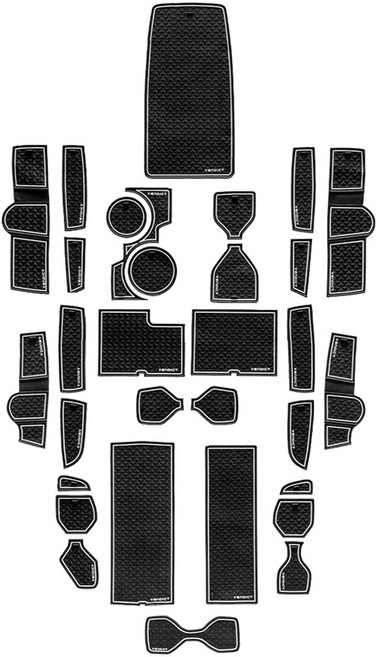 벤딕트 EV9 튜닝 용품 안티노이즈 패드 논슬립, 블랙, 기타