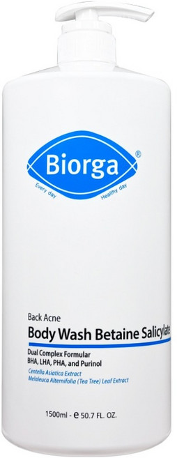 바이오가 등드름 베타인살리실레이트 바디워시, 1.5L, 1개