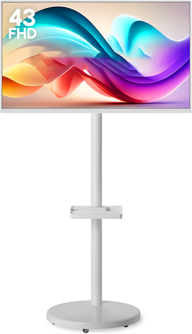 이노스 FHD 삼탠바이미 TV + 무빙 스탠드 일반형 세트, 108cm(43인치), FS-20, 스탠드형, 고객직접설치