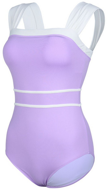 renoma 女款抓皺連身泳衣 RN-LS2F753