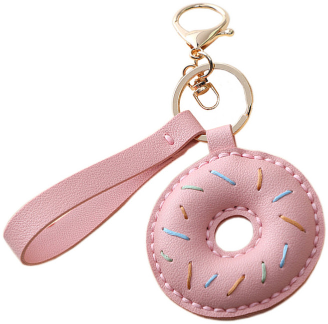 코히모 도넛 키링 만들기 DIY 공예 세트 5W0107, 핑크, 1세트