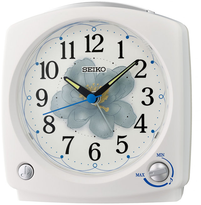 SEIKO 精工 時鐘 QHP012W, 白色