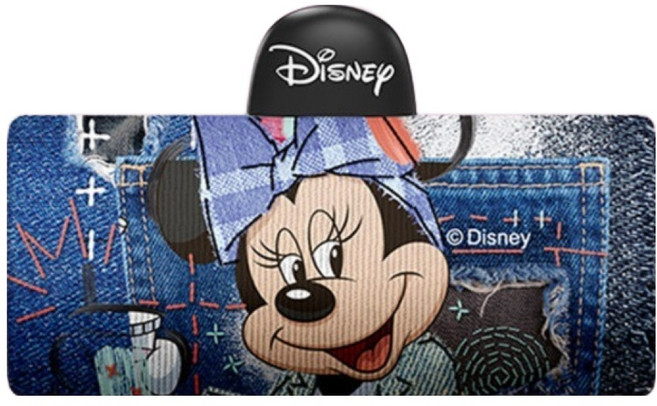 모란카노 디즈니 일체형 도킹형 패치워크 보조배터리 5000mAh 애플8핀 패치워크, 미니마우스, WP-039A-5000