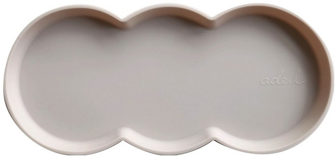 에이드엘 트리플 실리콘 트레이, 베이지, 1개