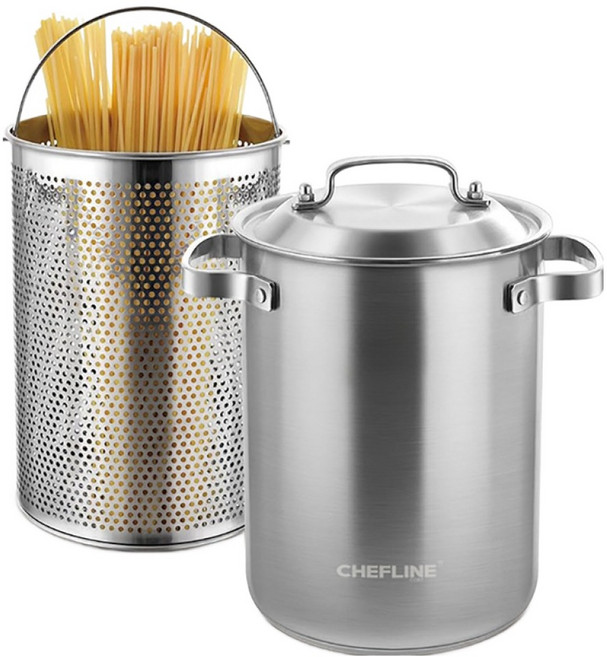 셰프라인 인덕션 304스테인레스 파스타냄비 4.3L CLHH-FP1A, 17cm, 1개