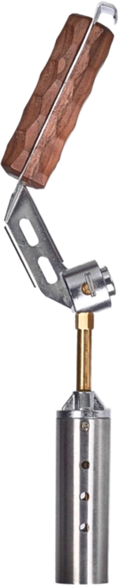 WellHike 玩客 胡桃木手柄噴槍, 1個, 銀色 + 木頭色