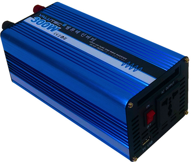 벨류텍 12V 24V 겸용 소형차 대형차 순수정현파 인버터 VDVIP-300, 1개