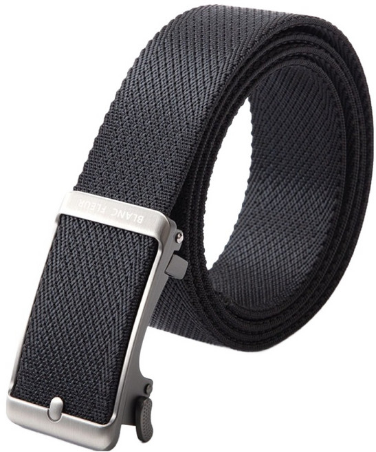 블랑플뢰르 스퀘어 스판 고무 웨빙 자동벨트